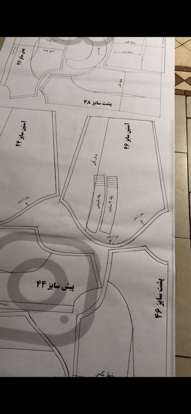 خرید پک الگوی بالاتنه زنانه ۱۰ سایز - ارسال فوری و ویدیو آموزشی رایگان